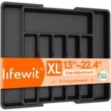 Lifewit Extra Large Cutlery Organizer Review: A Smart, Expandable Drawer Solution for Busy Kitchens