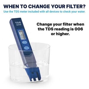 ZeroWater 32-Cup Ready-Read 5-Stage Water Filter Dispenser 0 TDS for Improved Tap Water Taste - NSF Certified to Reduce Lead, Chromium, and PFOA/PFOS 32-Cup Dispenser